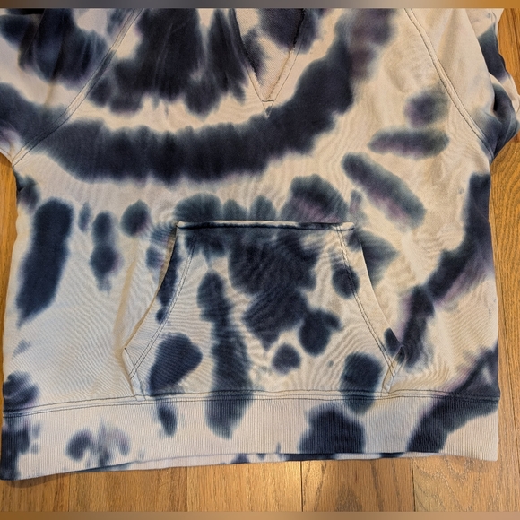 J. Crew Garment Tie-Dye French Terry  Women's Hoodie - Picture 8 of 8